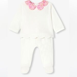 Jacadi baby girl comfort set 3m